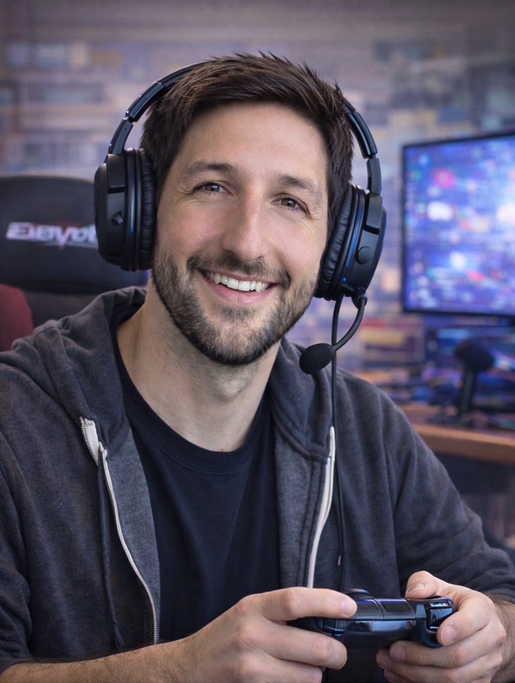 Chase Arenella gaming commentary portrait