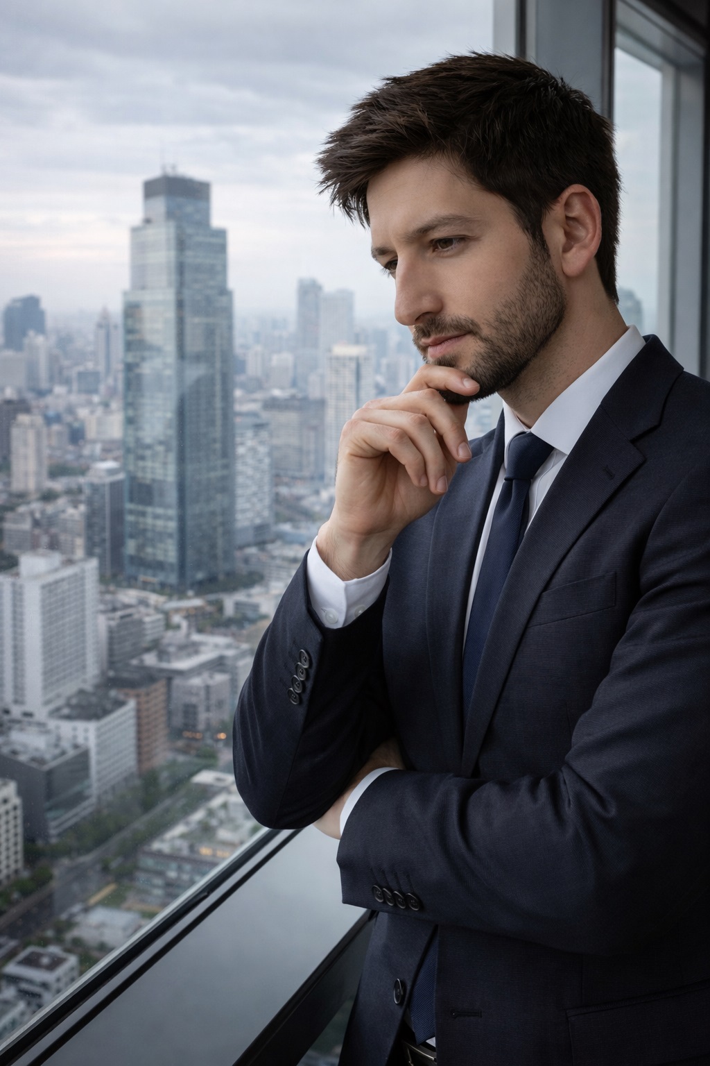 Leadership Executive 01 — Chase Arenella branded media asset supporting AI-Augmented Leadership, agile systems, and modern work.